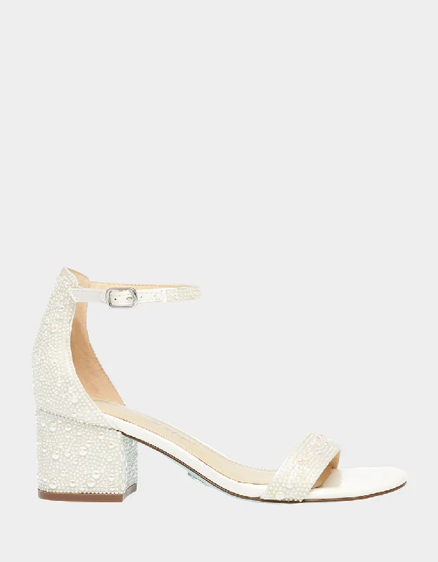 Versatile Heeled Sandals for Any Occasion---MARI IVORY | RE:LUV