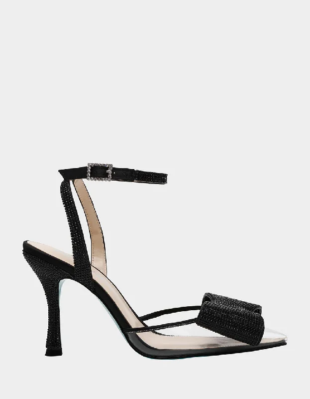 Stiletto Heel Pumps with Perfect Fit--HART BLACK-Fashionable & Classic