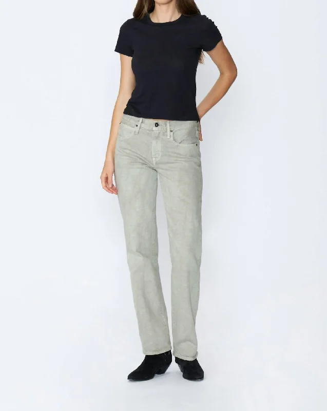 Women's slit denim skirts for added style -Remy Jeans In Outskirts