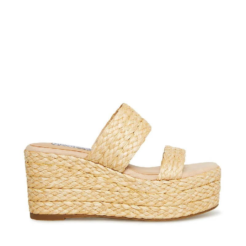 Versatile Heeled Sandals for Any Occasion---JANE NATURAL RAFFIA - SM REBOOTED