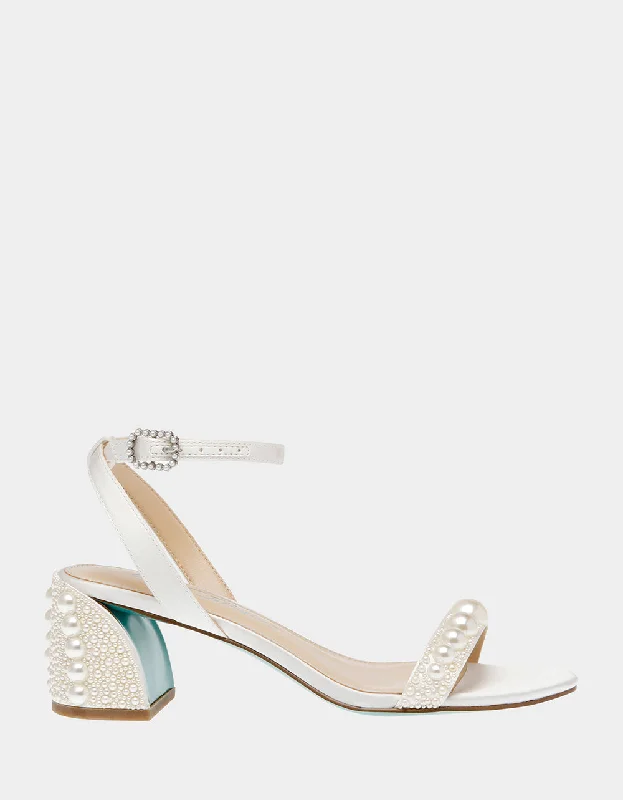 Versatile Heeled Sandals for Any Occasion---TINA IVORY | RE:LUV