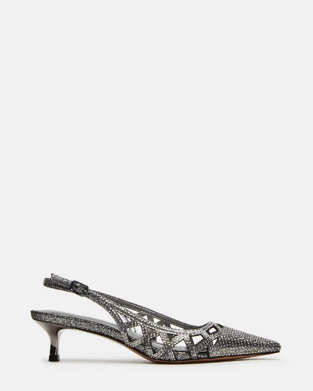 Versatile Heeled Sandals for Any Occasion---KALICO PEWTER