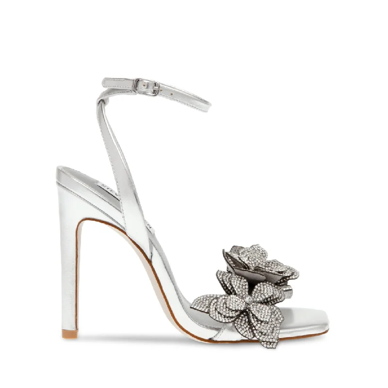 Versatile Heeled Sandals for Any Occasion---ULYANA SILVER