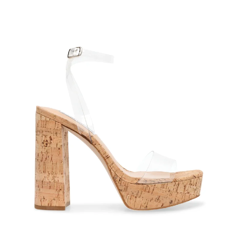 Versatile Heeled Sandals for Any Occasion---LESSA CLEAR