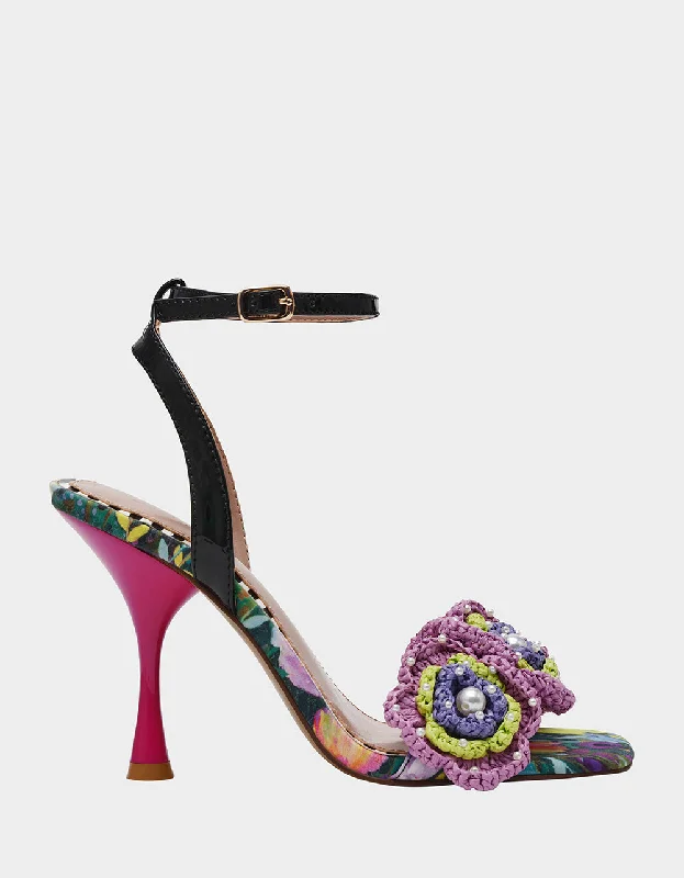 Stiletto Heel Pumps with Perfect Fit--AINSLEYY BRIGHT MULTI-Fashionable & Classic