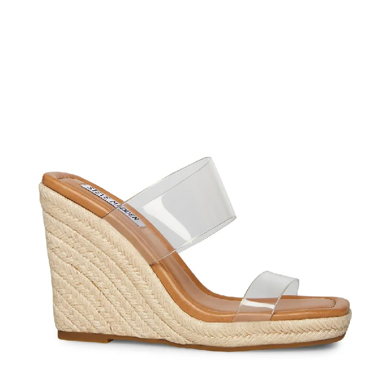 Versatile Heeled Sandals for Any Occasion---MACKIE CLEAR