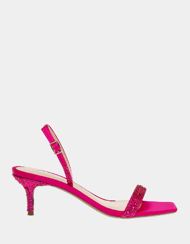 Stiletto Heel Pumps with Perfect Fit--REBEL FUCHSIA-Fashionable & Classic