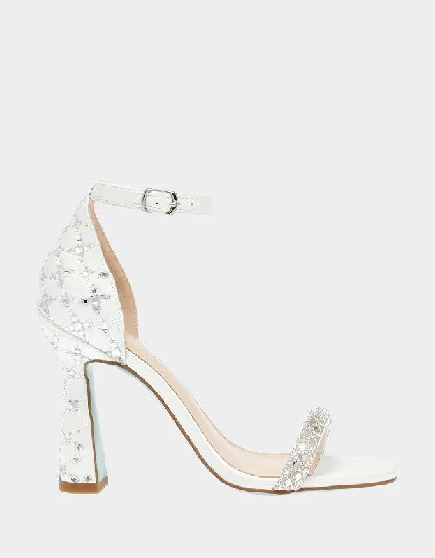 Versatile Heeled Sandals for Any Occasion---DEAN IVORY | RE:LUV