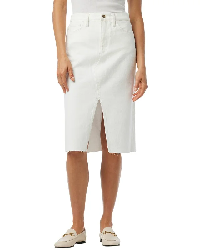 Women's loose fit denim skirts for relaxed wear -JOE'S Jeans The Joplin Skirt