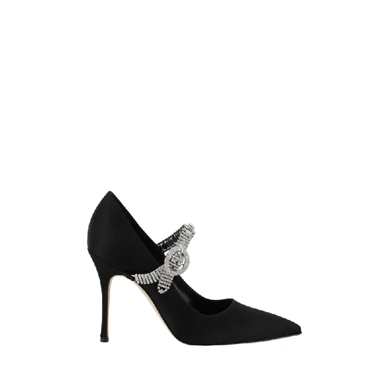 Versatile Heeled Sandals for Any Occasion---Manolo Blahnik Hamedi Women's Pumps