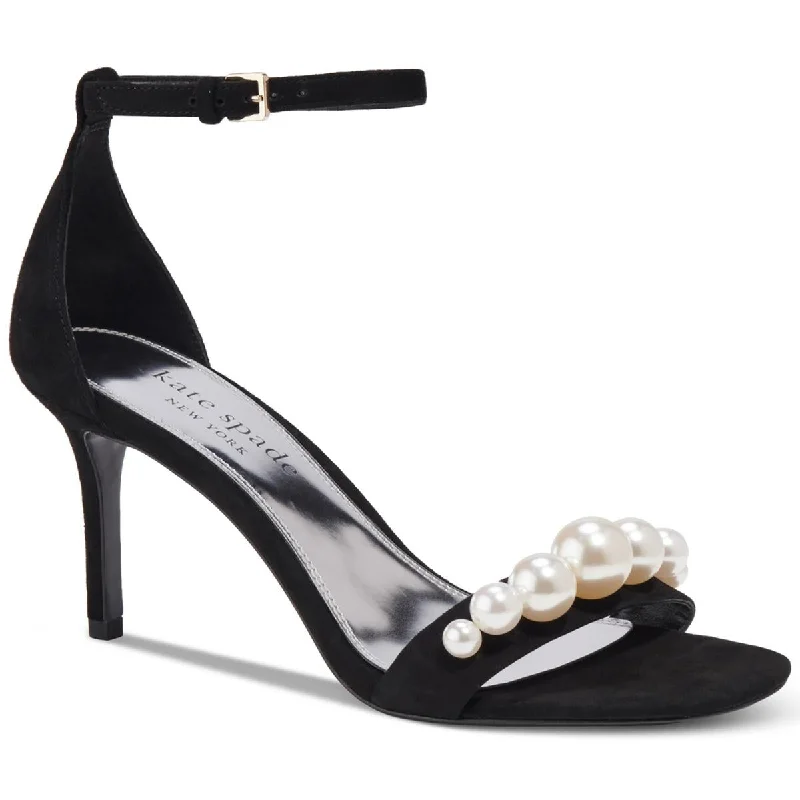 Affordable Suede Ankle Pumps for All-Day Wear--Kate Spade New York Womens Avaline Suede Pearl Pumps