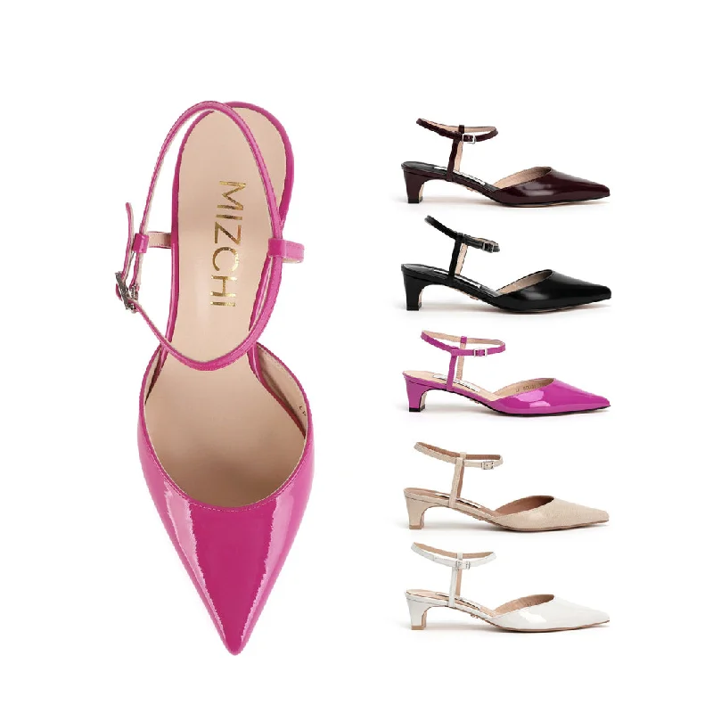 Versatile Heeled Sandals for Any Occasion---*UK 1 - CARROW - pink, 4cm heels