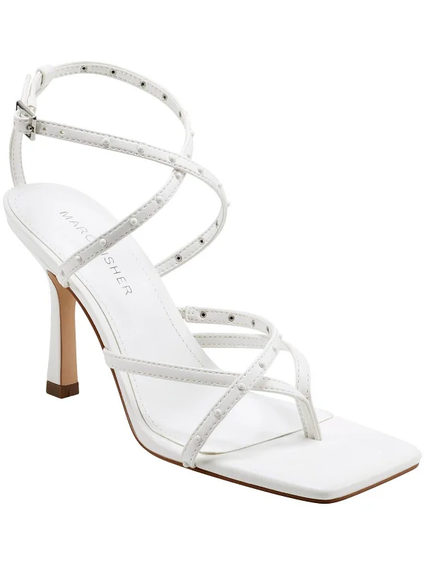 Stylish Open Toe Heels for Summer--BOSSI Womens Open Toe Strappy Pumps