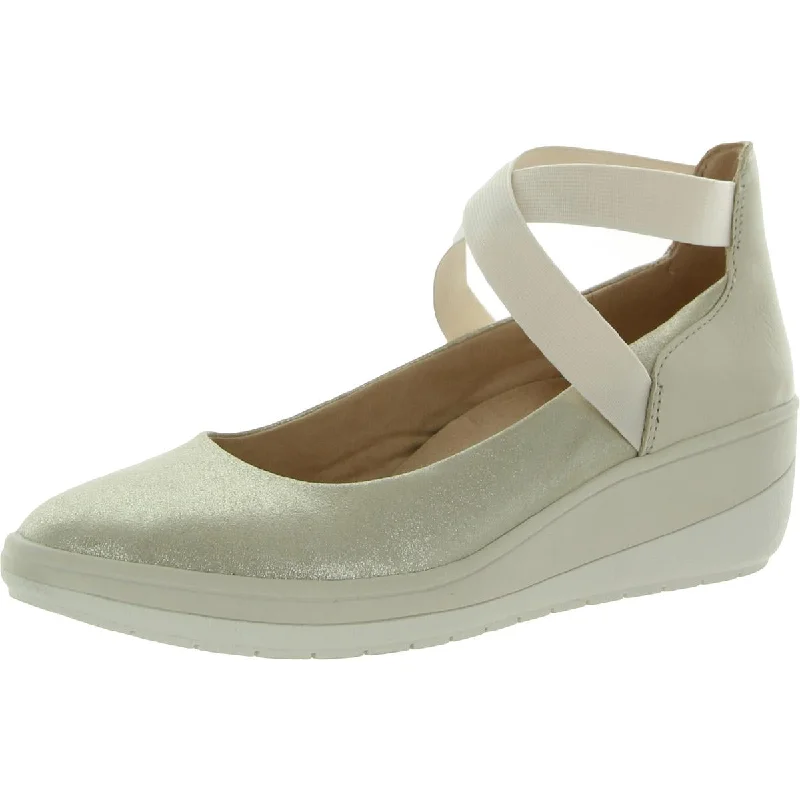 Affordable Suede Ankle Pumps for All-Day Wear--Vionic Womens Ellery Suede Wedge Heels