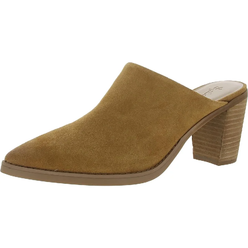 Affordable Suede Ankle Pumps for All-Day Wear--Splendid Womens Roberta Suede Pointed Toe Mules