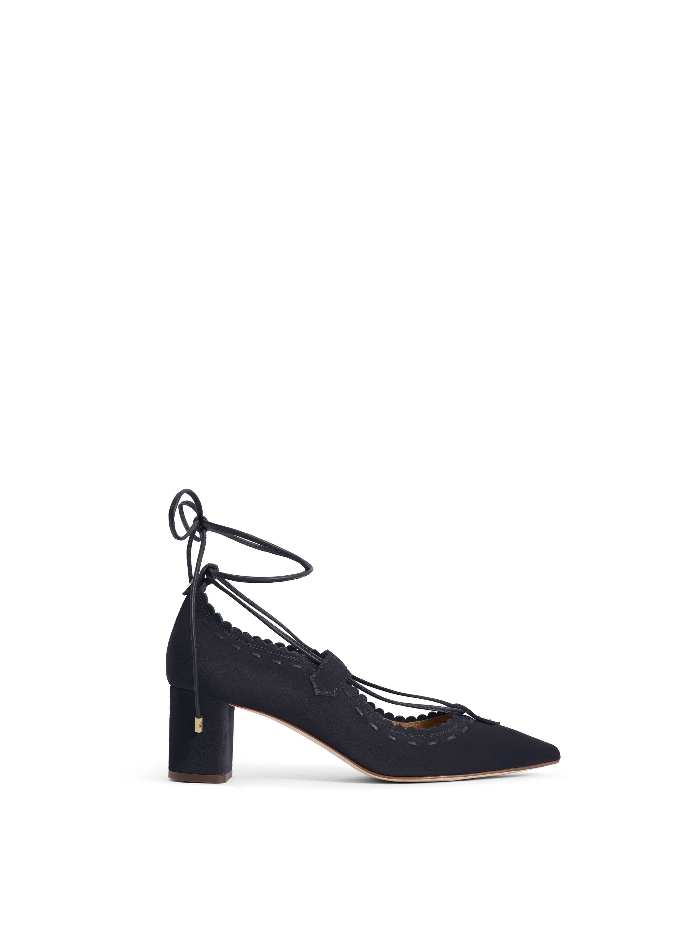 Versatile Heeled Sandals for Any Occasion---Pembridge Mid Heel - Navy