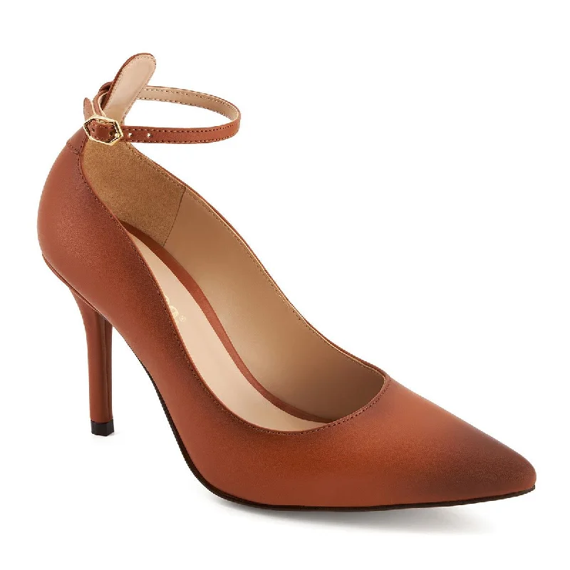 Stylish Ankle Strap Heels for Women--Andrea Heels with Ankle Strap