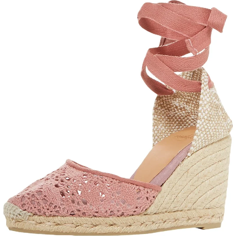 Castaner Womens Carina Wedges Lace-Up Espadrille Heels---Affordable Strappy Platform Heels with Premium Quality