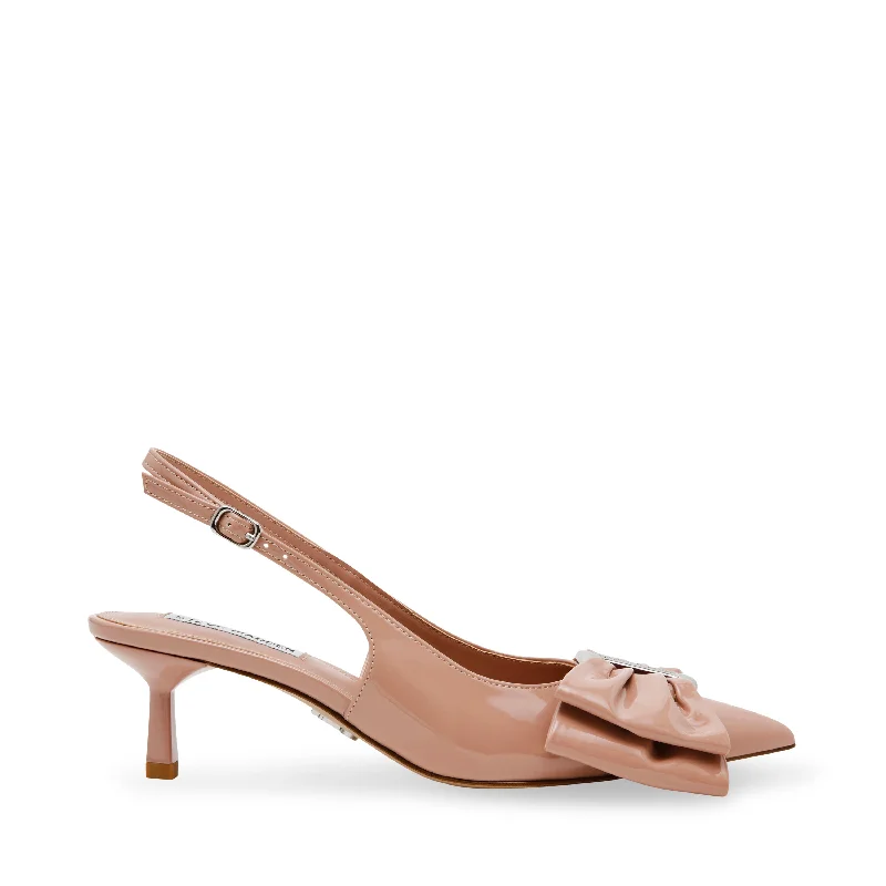 KACI BEIGE---Fashionable Kitten Heels for Date Night