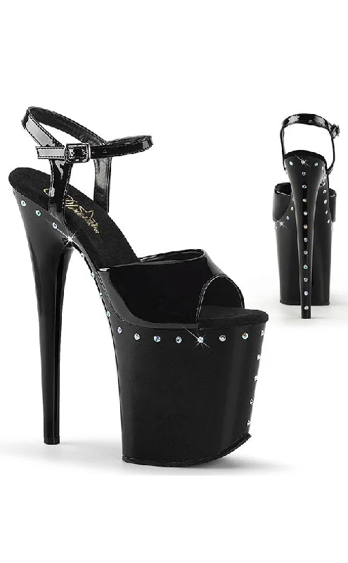 Stylish Platform Heels for Extra Height--FLAMINGO-809ABLS Black Platform Heels