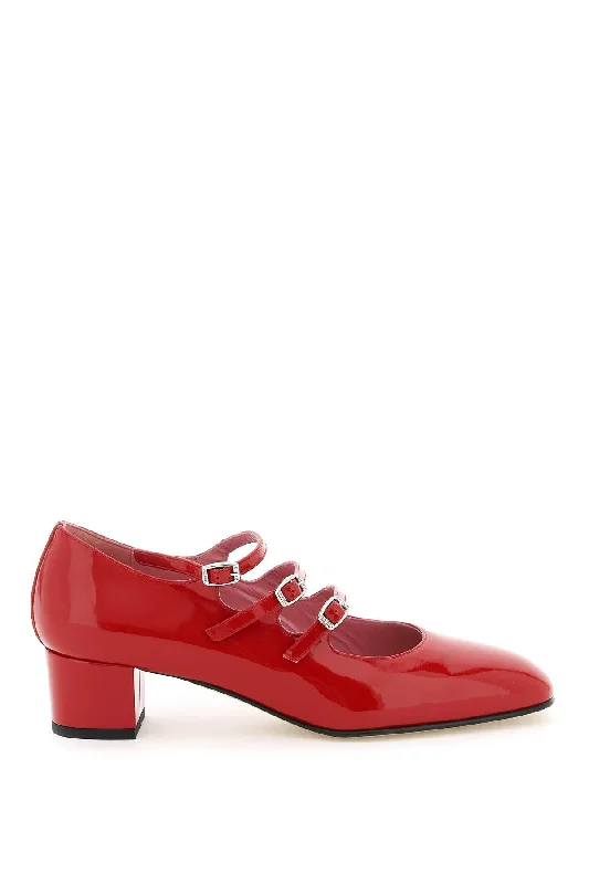 Sleek and Shiny Patent Pump Heels for a Polished Look--Carel Women's Patent Leather Kina Mary Jane