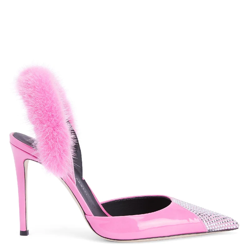 Versatile Heeled Sandals for Any Occasion---Giuseppe Zanotti Henriette Strass