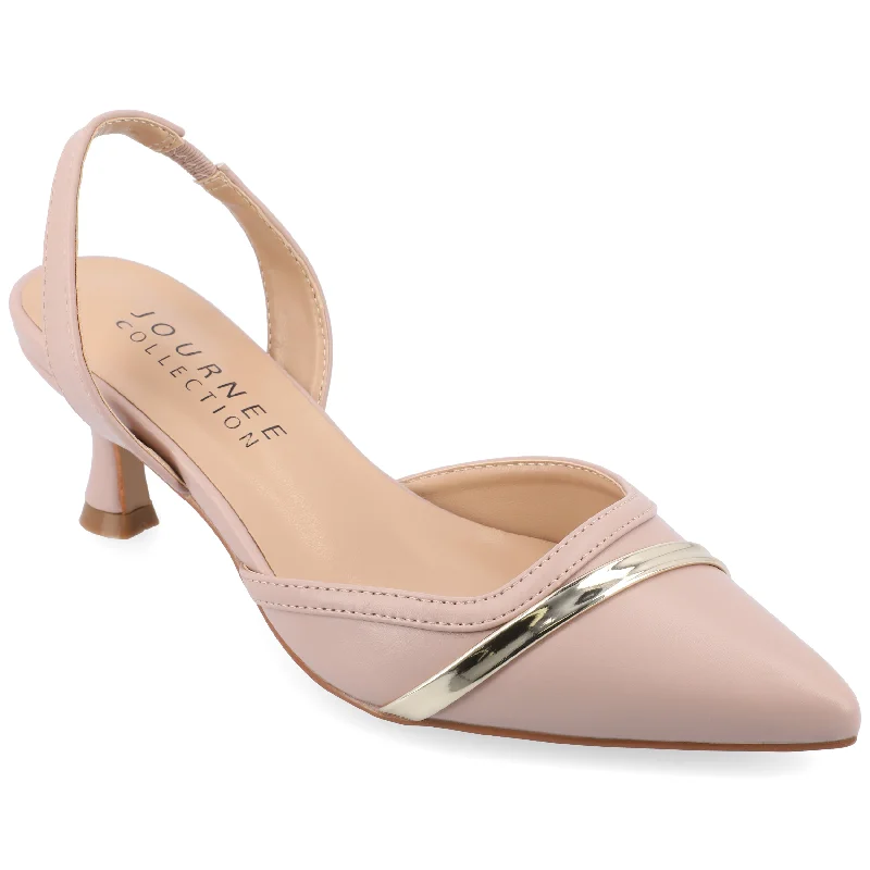 Journee Collection Women's Nellia Wide Width Pump