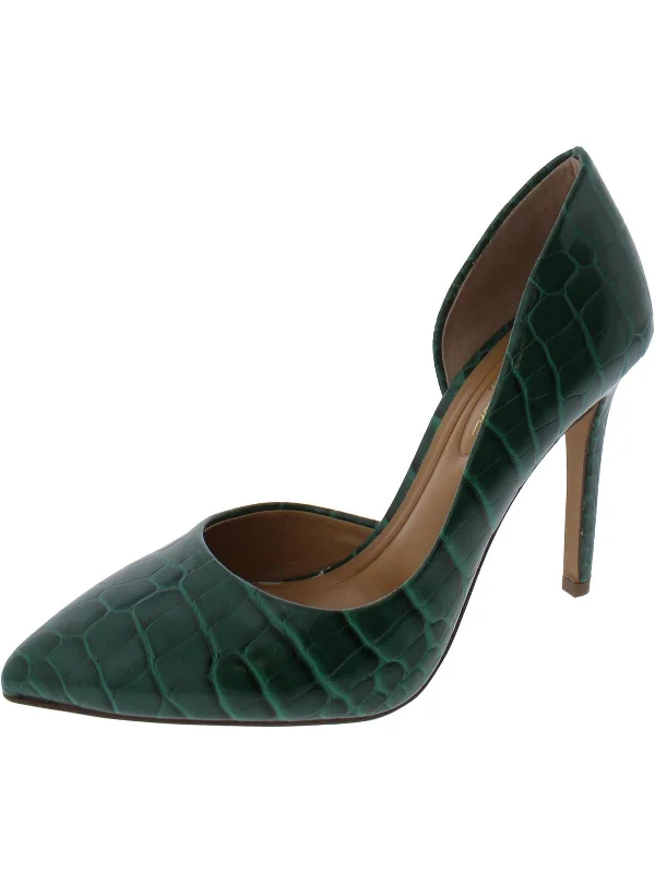 Trendy D'Orsay Pumps for Fashion-Forward Women---Prizma 8 Womens Slip-on Ultra High D'Orsay Heels