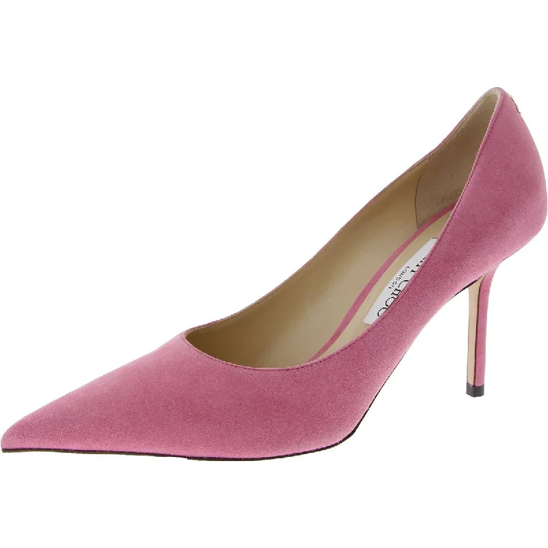 Affordable Suede Ankle Pumps for All-Day Wear--Womens Suede Pointed Toe Pumps