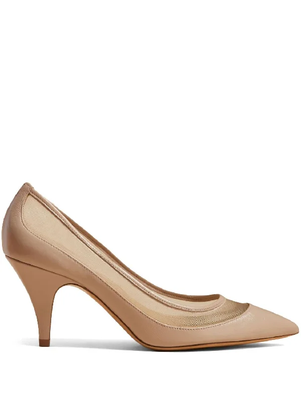 Versatile Heeled Sandals for Any Occasion---River Iconic Pump In Nude