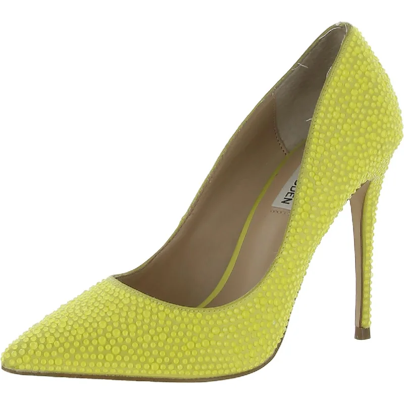 Steve Madden Womens Daisie Embellished Pumps---Chic Embellished Pumps for a Glamorous Look