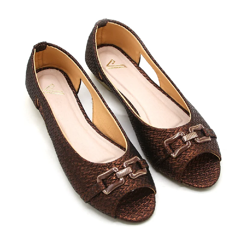 Versatile Heeled Sandals for Any Occasion---Women's Pumps - Brown