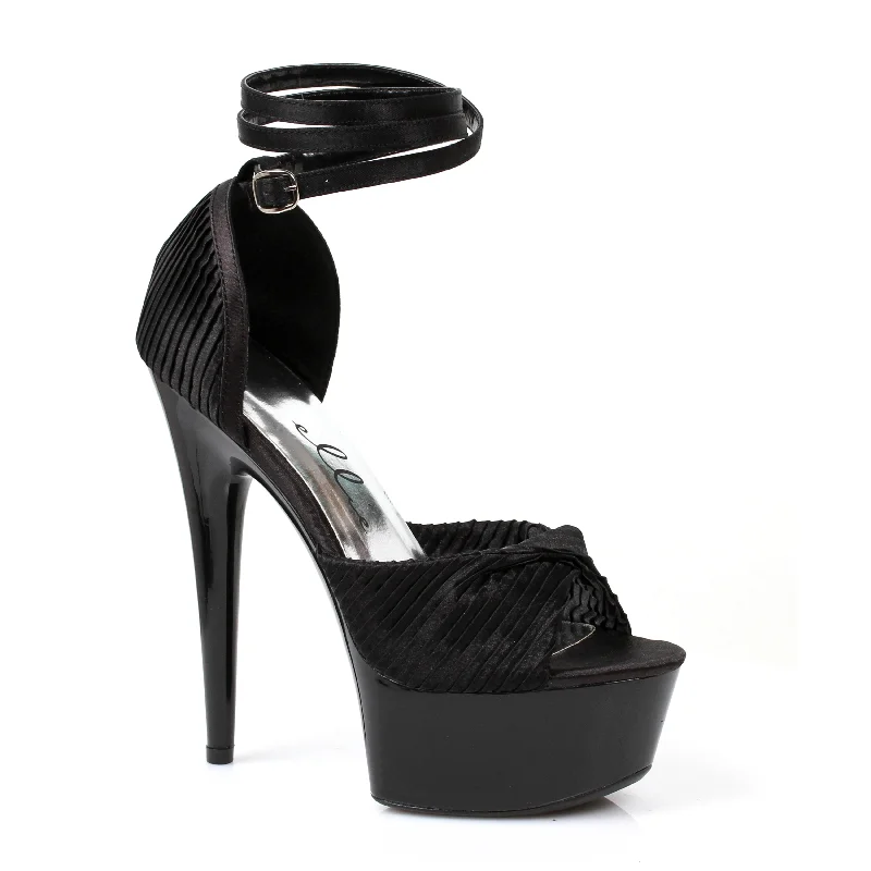 Stiletto Heel Pumps with Perfect Fit--609-CHIFFON-Fashionable & Classic