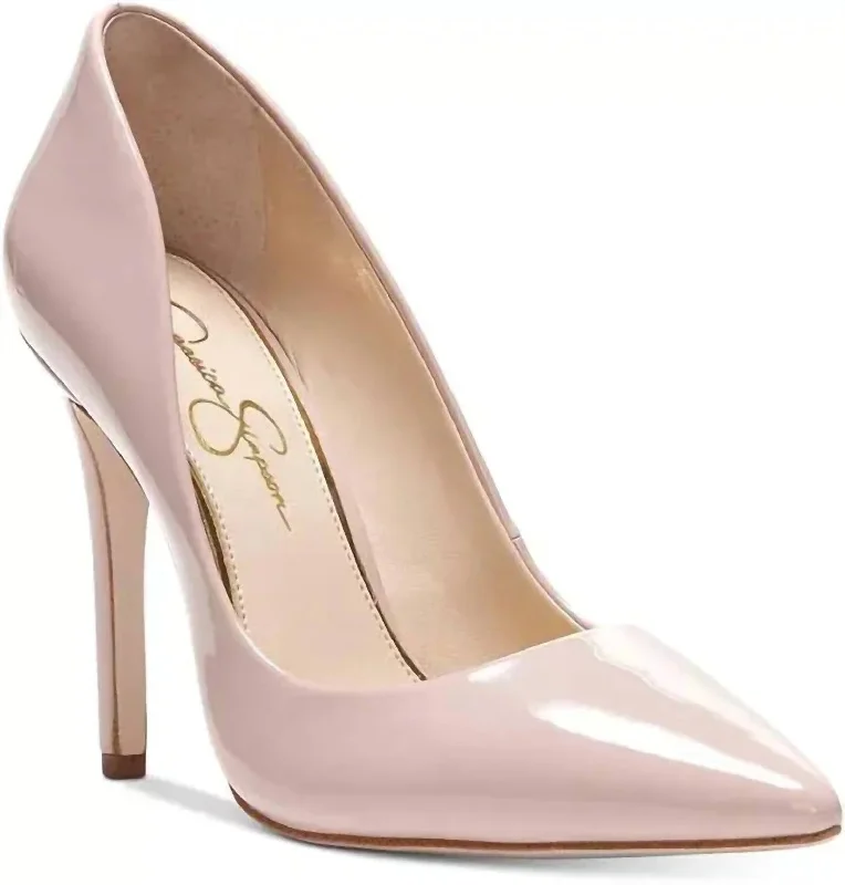 Versatile Heeled Sandals for Any Occasion---Cassani Pumps In Nude Sand