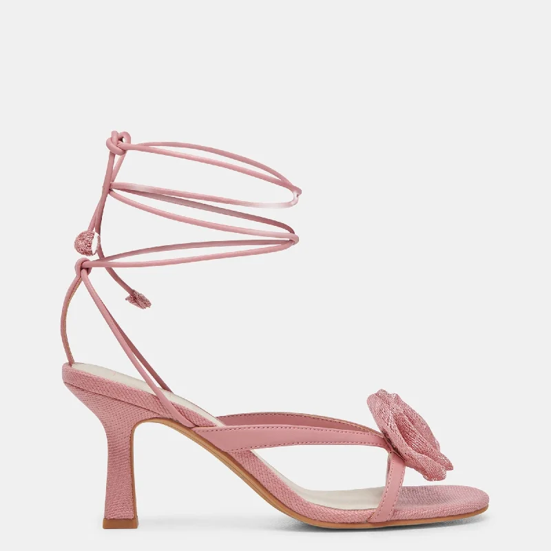 Versatile Heeled Sandals for Any Occasion---Amora Heels Guava Stella