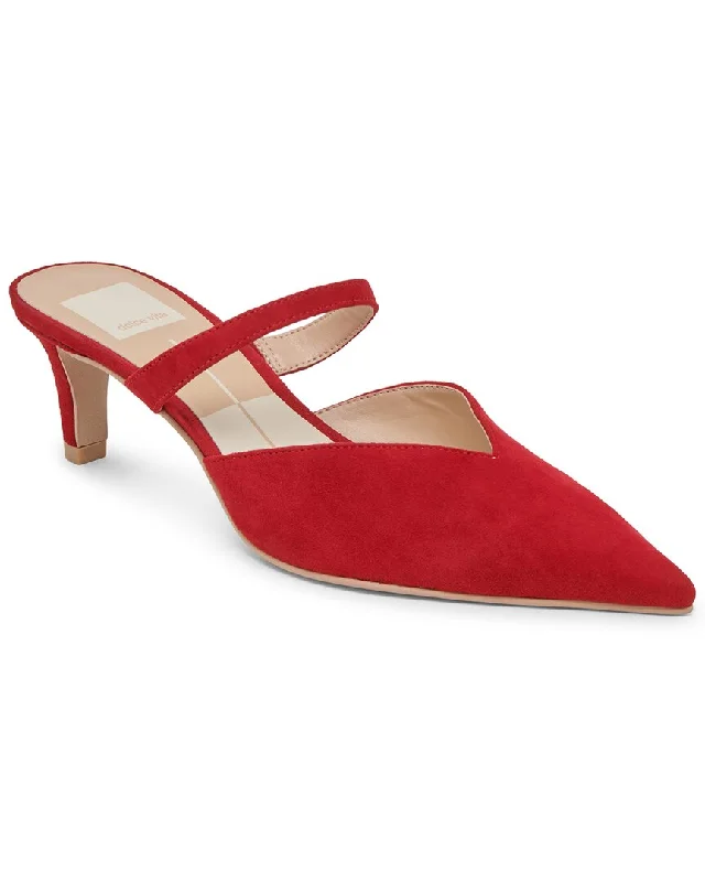 Affordable Suede Ankle Pumps for All-Day Wear--Dolce Vita Kanika Mid Suede Heel