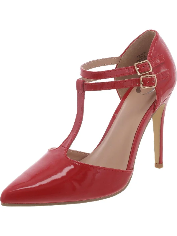 Sleek and Shiny Patent Pump Heels for a Polished Look--Womens Patent Pointed toe Pumps