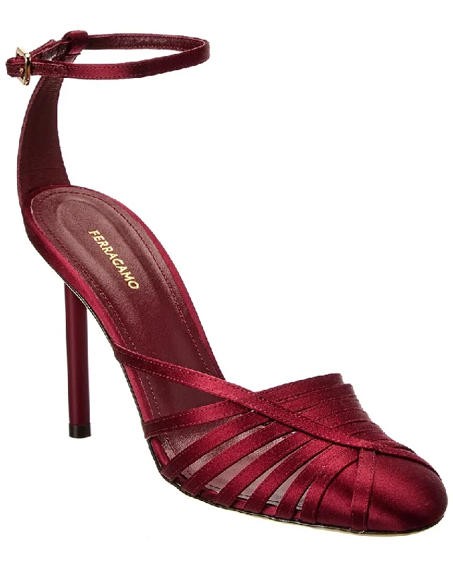 Ferragamo Ermelia Satin PumpAffordable Satin Heels with a Luxe Touch