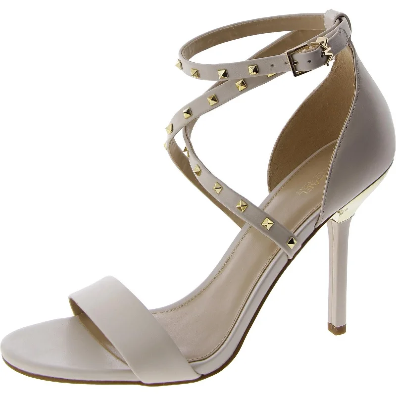 Stylish Ankle Strap Heels for Women--Womens Leather Ankle Strap Heels