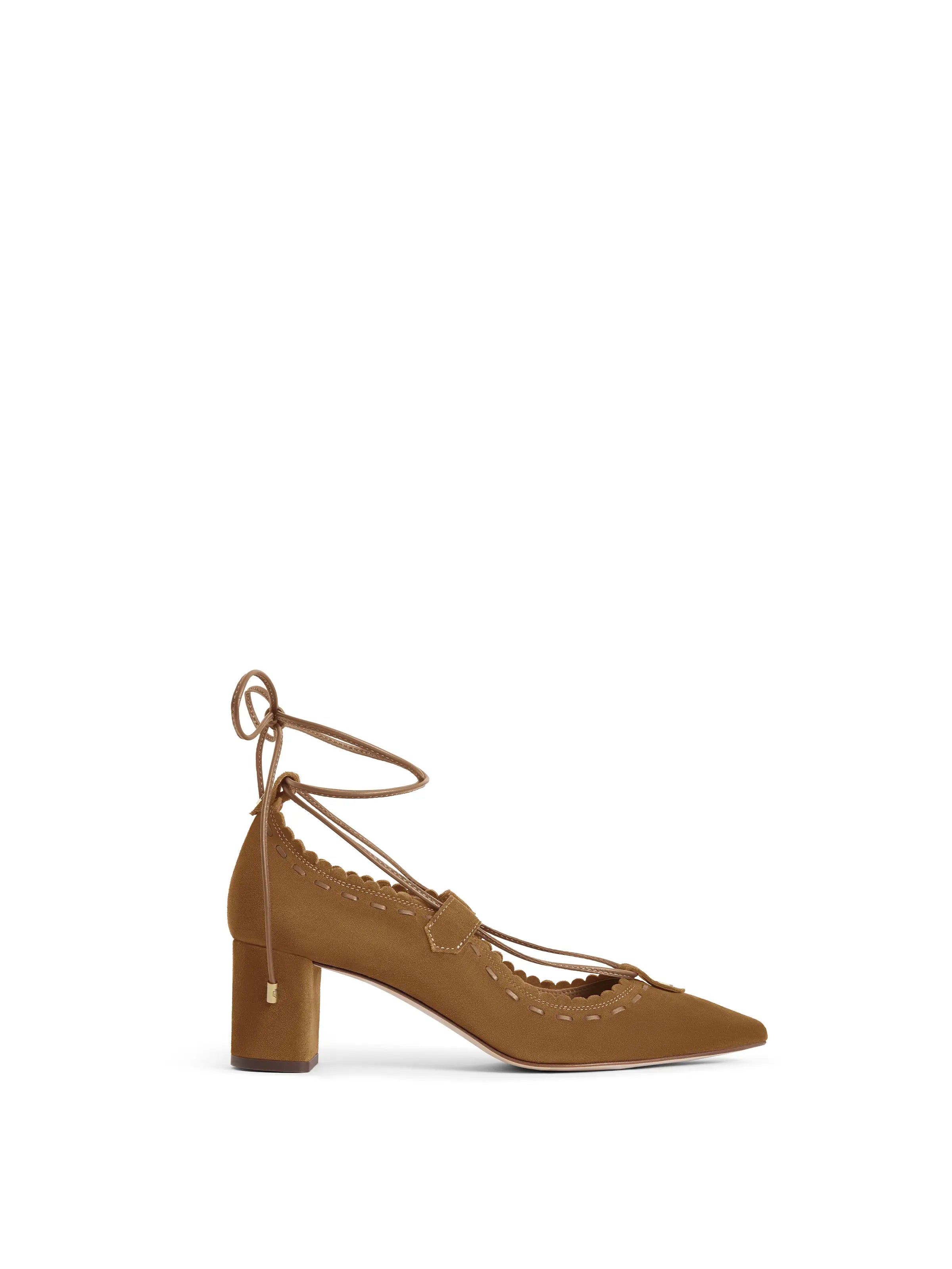 Versatile Heeled Sandals for Any Occasion---Pembridge Mid Heel - Tan