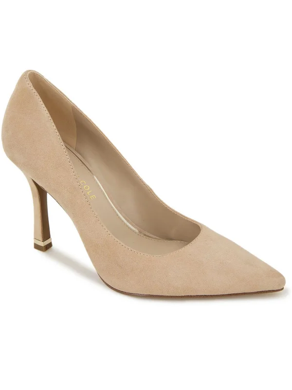 Affordable Suede Ankle Pumps for All-Day Wear--Romi Pump Womens Suede Pointed Toe Pumps