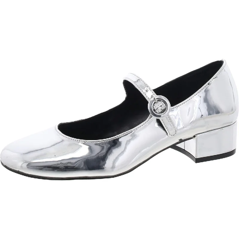 Steve Madden Womens Spencir Metallic Strappy Block Heels---Affordable Strappy Platform Heels with Premium Quality