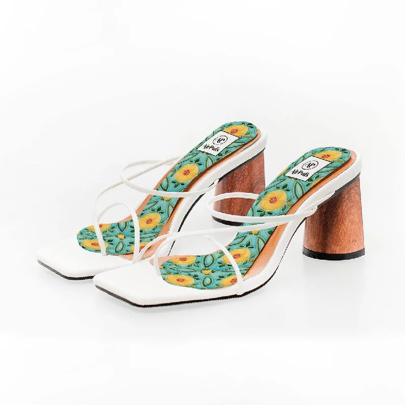 Peranakan Tile Series: Emerald Hill Airpufs---Fashionable Kitten Heels for Date Night