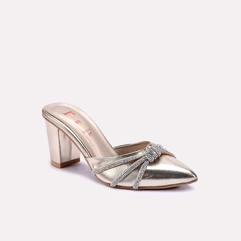 Sorrel Gold Bridal Mules 0431260