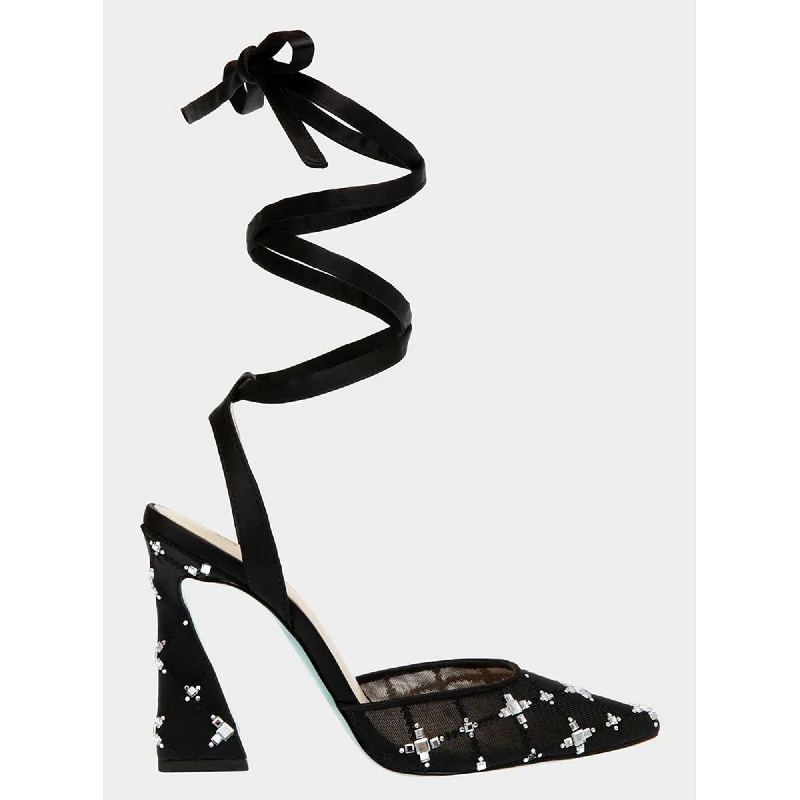 Versatile Heeled Sandals for Any Occasion---Angel Black