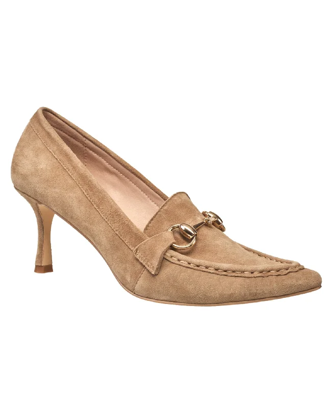 Versatile Heeled Sandals for Any Occasion---French Connection Women's Leighton Leahter Work Pump