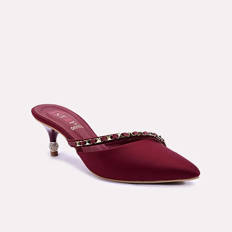 Marlowe Maroon Fancy Pumps 0431033