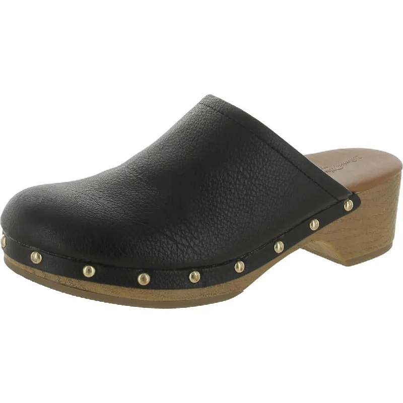 Stylish Slip-On Pumps for Quick Elegance---Universal Thread Womens Target Faux Leather Slip On Clogs