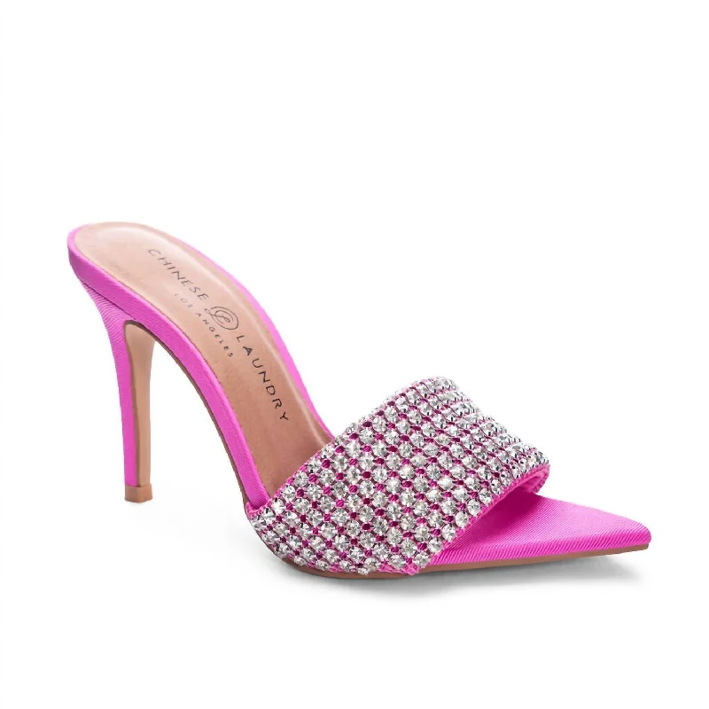 Stiletto Heel Pumps with Perfect Fit--Jeepers Stiletto Heel In Hot Pink-Fashionable & Classic