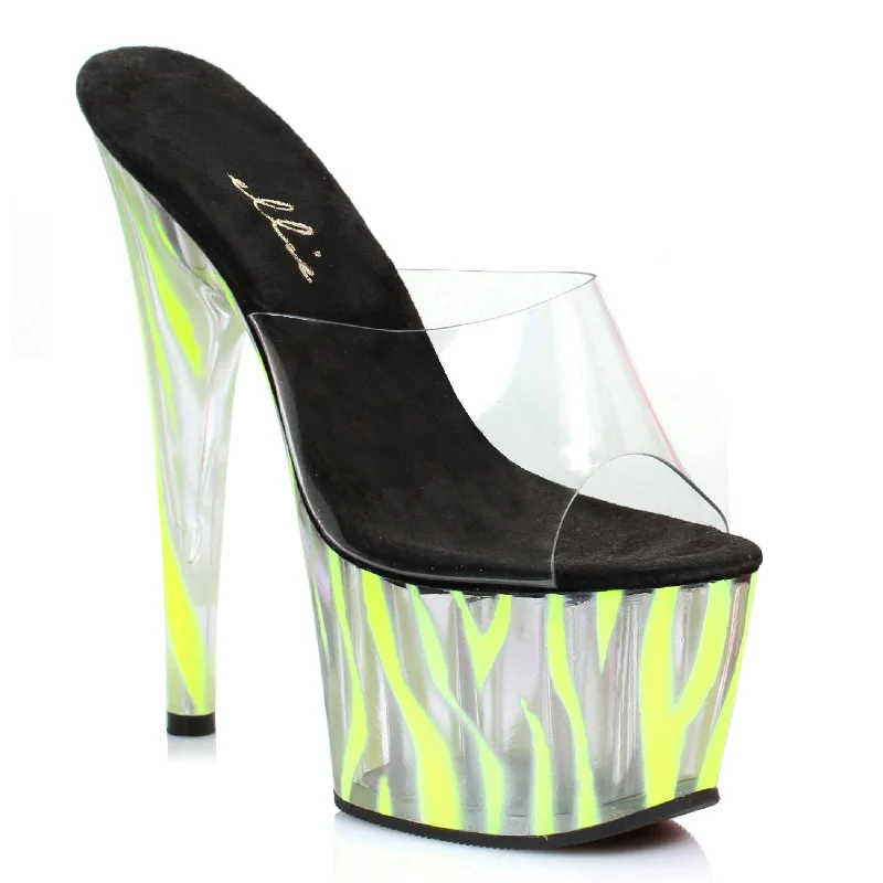 Stiletto Heel Pumps with Perfect Fit--709-ZEBRA-Fashionable & Classic